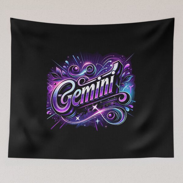 Item preview, Gemini Zodiac Sign – Astrology Design on T-Shirts, Mugs & More designed and sold by artedigital99.