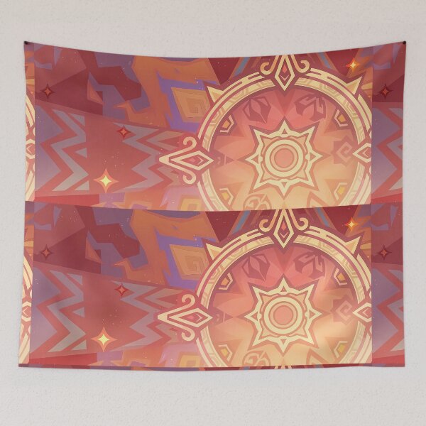 Item preview, Achievement: All-Seeing Genshin Impact Namecard designed and sold by kazatodoesart.