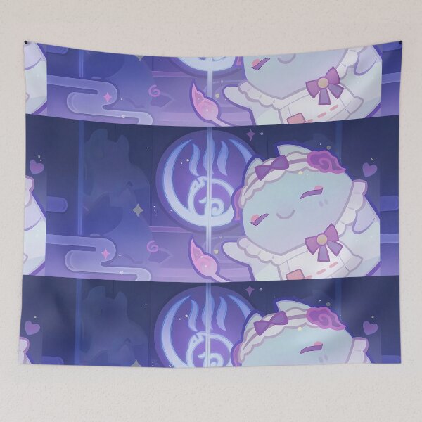 Item preview, Yumemizuki Mizuki: Nightmare Devourer Genshin Impact Namecard designed and sold by kazatodoesart.