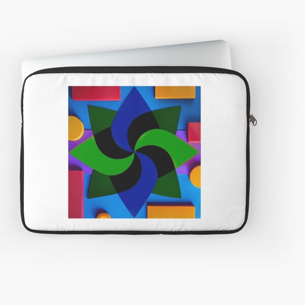 Item preview, Vibrant Symmetry – A Fusion of Geometry and Color designed and sold by baindy.