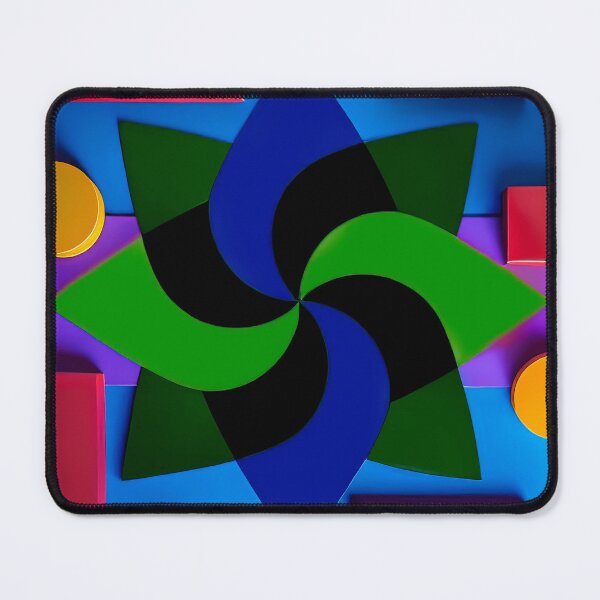 Item preview, Vibrant Symmetry – A Fusion of Geometry and Color designed and sold by baindy.