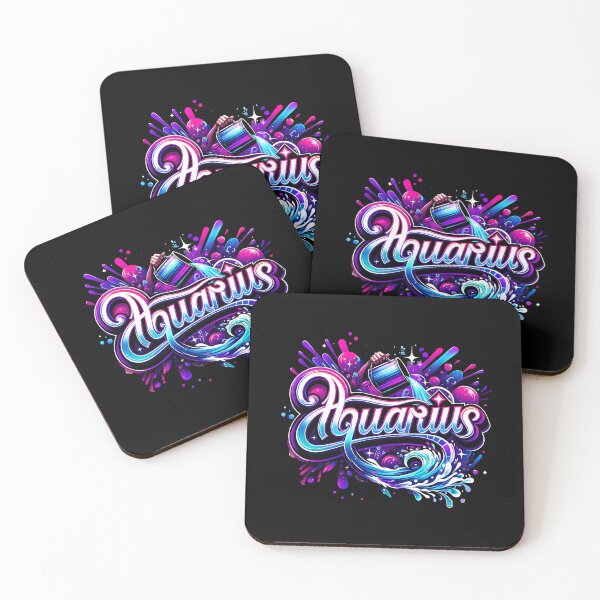 Item preview, Aquarius Zodiac Sign – Astrology Design on T-Shirts, Mugs & More designed and sold by artedigital99.