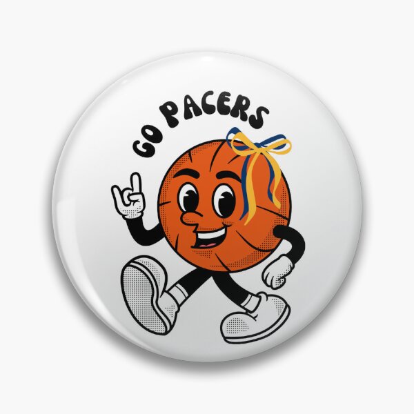 Item preview, Go Indiana Pacers Girly Basketball designed and sold by sarah-332.