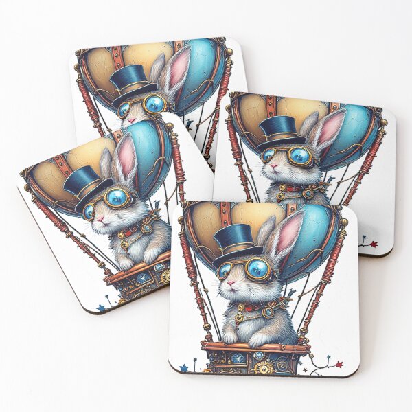 Item preview, Steampunk easter bunny designed and sold by Anne-Abadie.