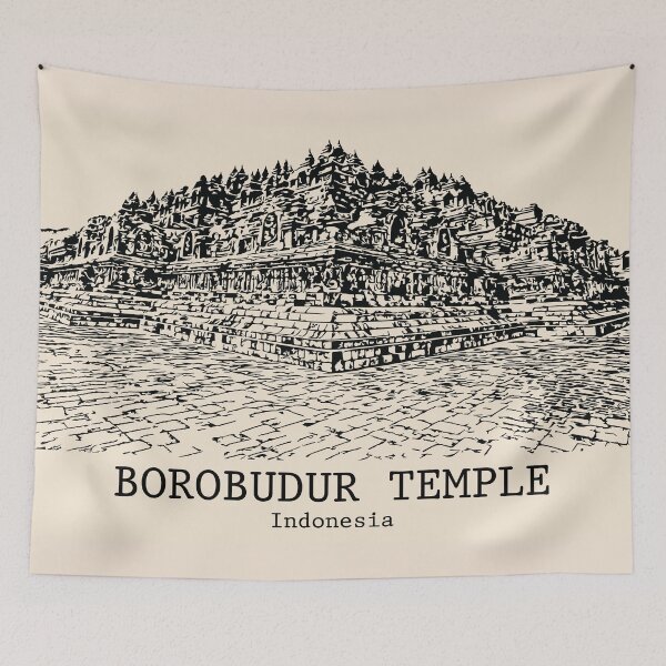 Item preview, Borobudur Temple - Indonesia designed and sold by Lakeric Cityscapes.