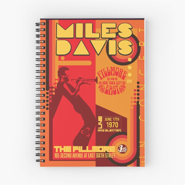 Item preview, Miles Davis at the Fillmore Concert Poster designed and sold by 310BrandLA.
