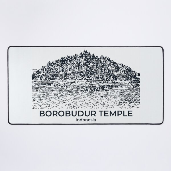 Artikelvorschau, Borobudur-Tempel - Indonesien entworfen und verkauft von Lakeric.