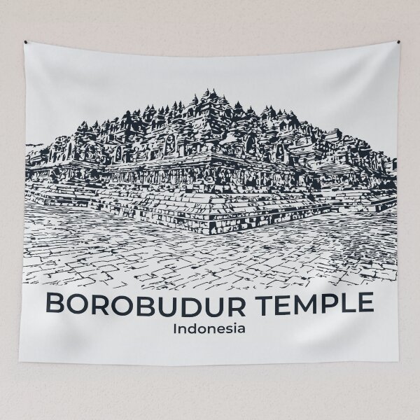 Item preview, Borobudur Temple - Indonesia designed and sold by Lakeric Cityscapes.