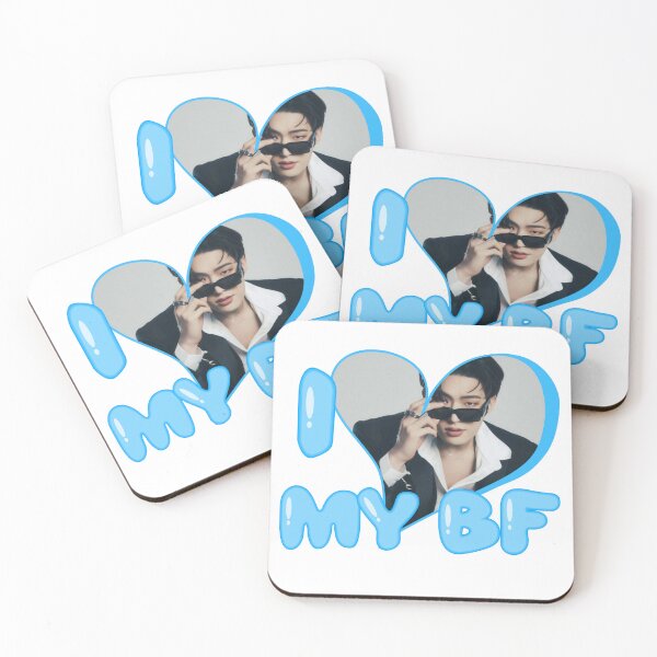 Item preview, KPOP Ateez Mingi I love My BF Funny designed and sold by StarBunnyDesign.