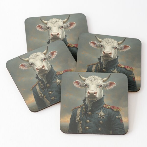 Item preview, Military Cow - Animal Art designed and sold by Chrisjeffries24.