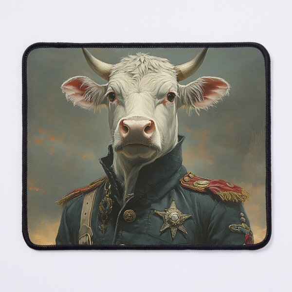 Item preview, Military Cow - Animal Art designed and sold by Chrisjeffries24.