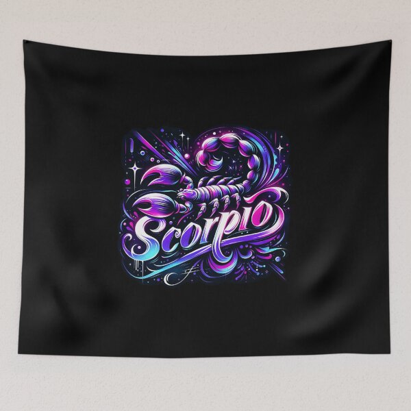 Item preview, Scorpio the Mysterious – Powerful Horoscope Merch & Gifts designed and sold by artedigital99.