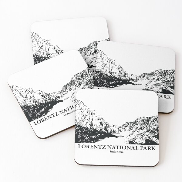 Item preview, Lorentz National Park - Indonesia designed and sold by Lakeric Cityscapes.