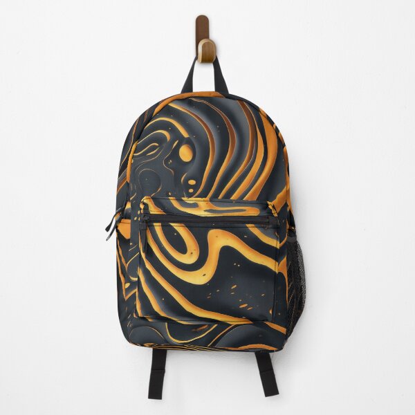 Item preview, Black Yellow Wave designed and sold by Visual-Elixir.