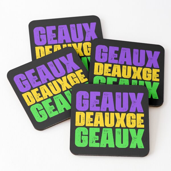 Item preview, Geaux Deauxge Geaux: Mardi Gras designed and sold by muskitt.