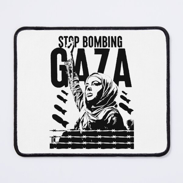 Item preview, Stop Bombing Gaza; designed and sold by StickerApe.
