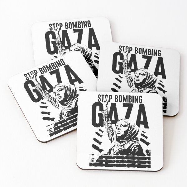 Item preview, Stop Bombing Gaza; designed and sold by StickerApe.