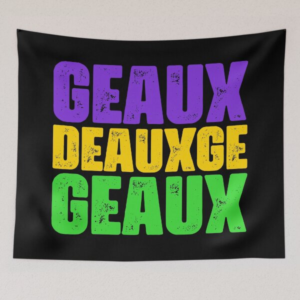 Item preview, Geaux Deauxge Geaux: Mardi Gras designed and sold by muskitt.