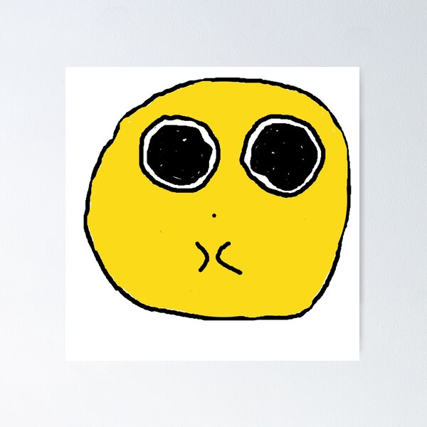 Item preview, A puffed-up emoji, about to explode, bloated. designed and sold by Vetagio.