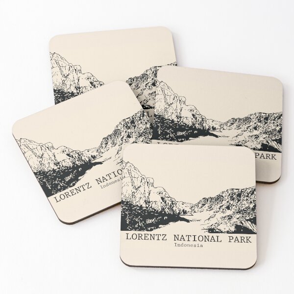 Item preview, Lorentz National Park - Indonesia designed and sold by Lakeric Cityscapes.