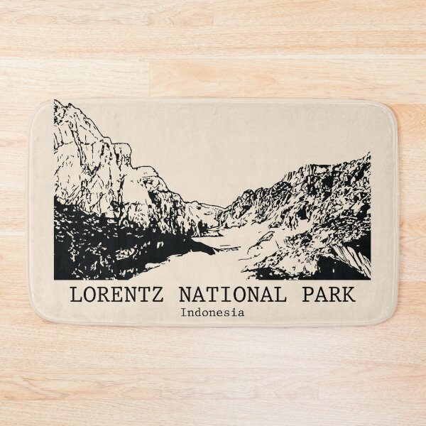 Item preview, Lorentz National Park - Indonesia designed and sold by Lakeric Cityscapes.