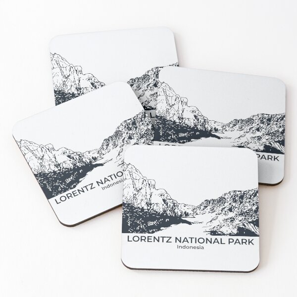 Item preview, Lorentz National Park - Indonesia designed and sold by Lakeric Cityscapes.