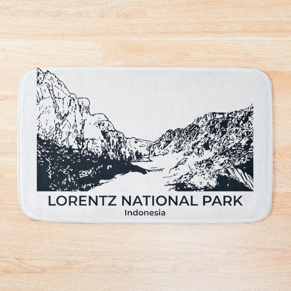 Item preview, Lorentz National Park - Indonesia designed and sold by Lakeric Cityscapes.
