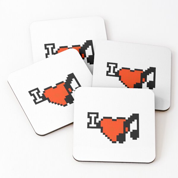 Item preview, Pixel Art 'I Love' Design with Heart designed and sold by K1llexx.