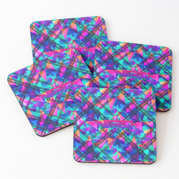 Item preview, Nero Kaleidoscopic Festival Fan Art Pattern designed and sold by FestDrip.