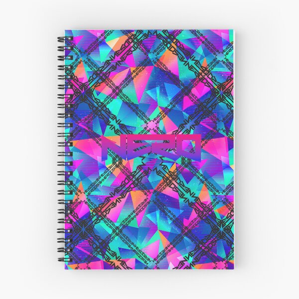 Item preview, Nero Kaleidoscopic Festival Fan Art Pattern designed and sold by FestDrip.