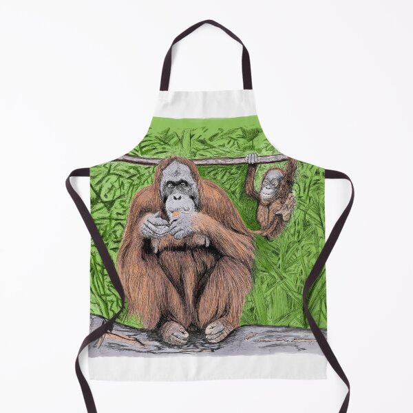 Item preview, Critically Endangered Bornean Orangutan designed and sold by motorcycles.