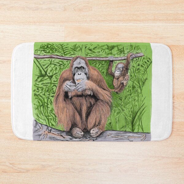Item preview, Critically Endangered Bornean Orangutan designed and sold by motorcycles.
