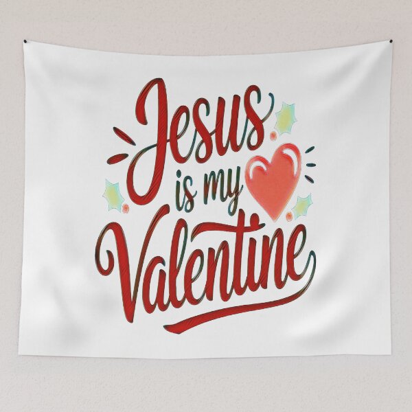 Item preview, Jesus is My Valentine - Christian Inspirational Love designed and sold by creativerooney.