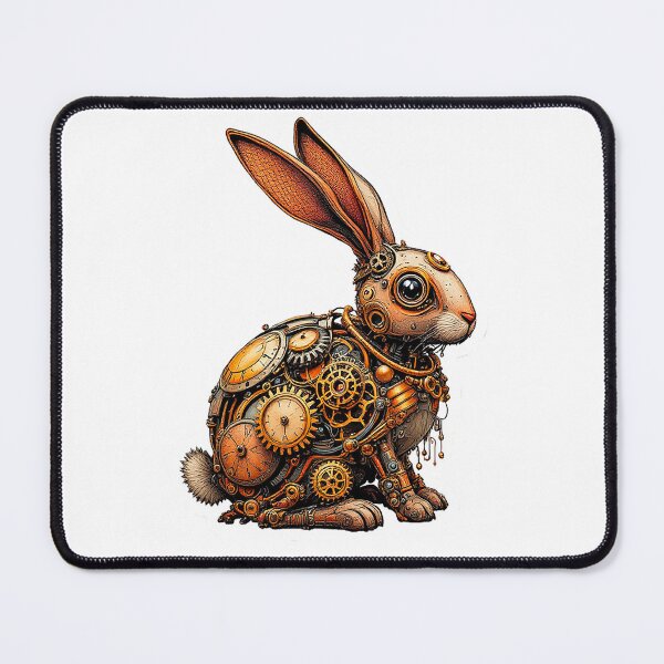 Item preview, Steampunk Easter bunny designed and sold by Anne-Abadie.