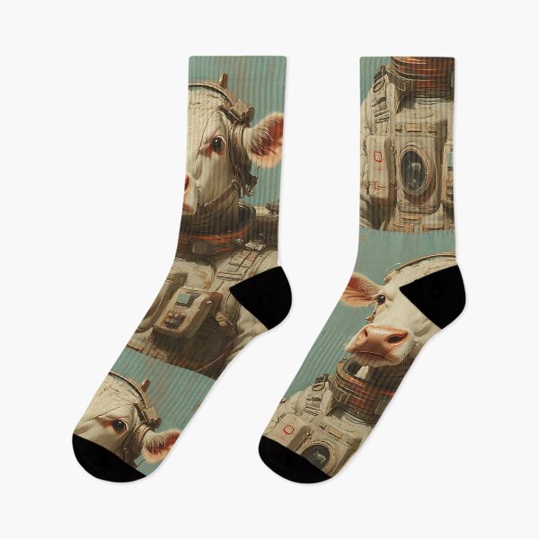 Item preview, The Astronaut Cow - Animal Art designed and sold by Chrisjeffries24.