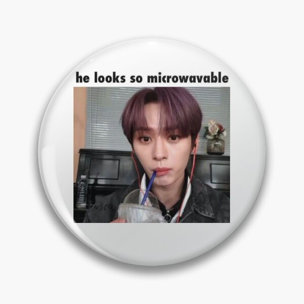 Item preview, Stray Kids Lee Know meme he looks so microwavable designed and sold by hippoedcampus.