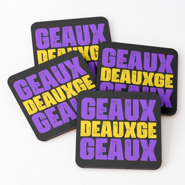 Item preview, Geaux Deauxge Geaux: Purple & Gold designed and sold by muskitt.