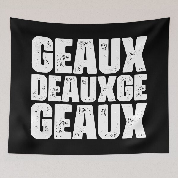 Item preview, Geaux Deauxge Geaux: White Text designed and sold by muskitt.