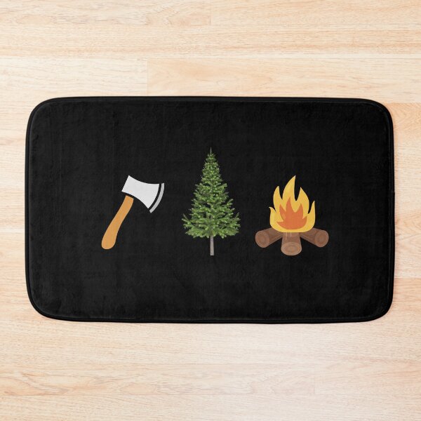 Item preview, Axe Tree Campfire Camping Grear designed and sold by TheFunnyGuyShop.