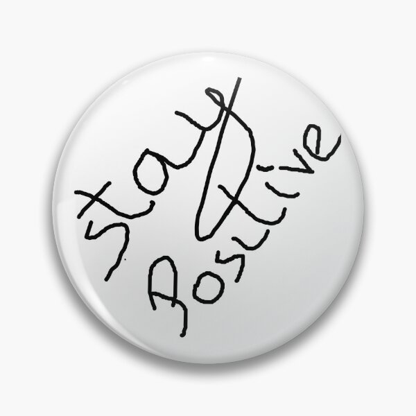Item preview, Stay positive – a comforting text with a plus sign. designed and sold by Vetagio.