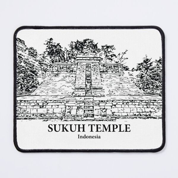 Artikelvorschau, Sukuh Tempel - Indonesien entworfen und verkauft von Lakeric Cityscapes.