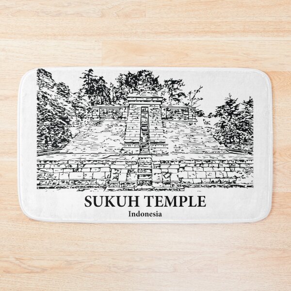 Artikelvorschau, Sukuh Tempel - Indonesien entworfen und verkauft von Lakeric Cityscapes.
