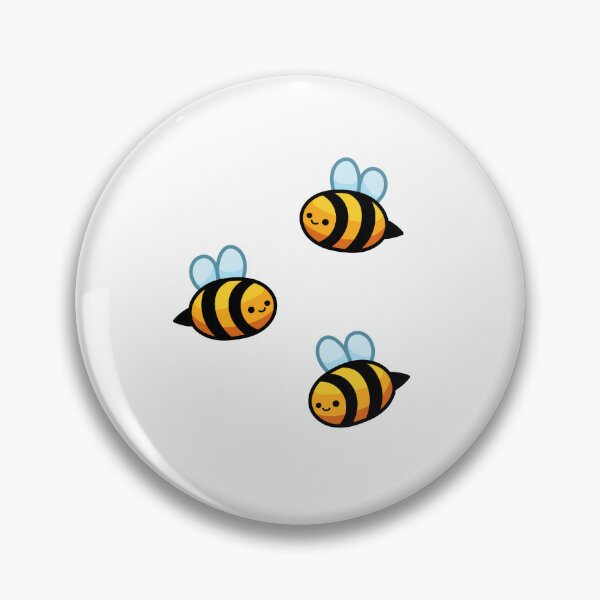 Item preview, Buzzing with Cuteness: Trio of Adorable Bees designed and sold by Nathalia Montoro.