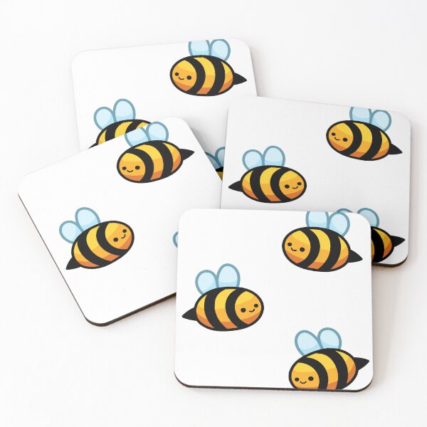 Item preview, Buzzing with Cuteness: Trio of Adorable Bees designed and sold by Nathalia Montoro.