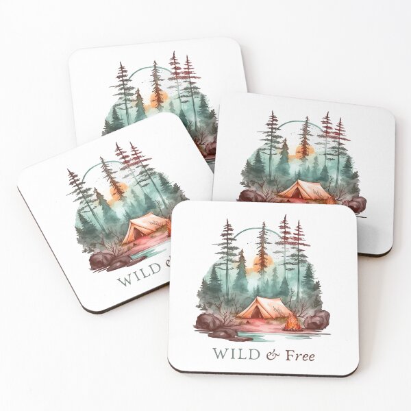 Item preview, Wild and Free designed and sold by metalsmithmomma.
