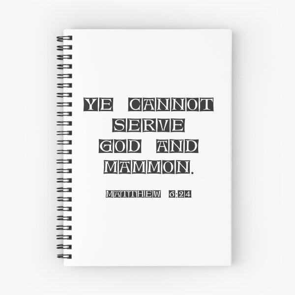 Item preview, Ye cannot serve  God and mammon. designed and sold by Dmitry Sytnikov.