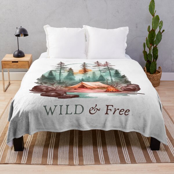 Item preview, Wild and Free designed and sold by metalsmithmomma.