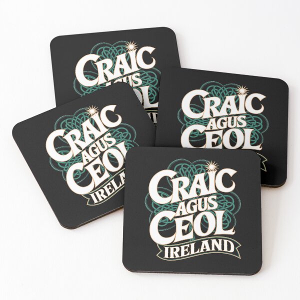 Item preview, Craic agus Ceol Ireland Irish Gaeilge Fun and Music designed and sold by CELTIC-DESIGNS.