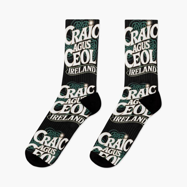 Item preview, Craic agus Ceol Ireland Irish Gaeilge Fun and Music designed and sold by CELTIC-DESIGNS.