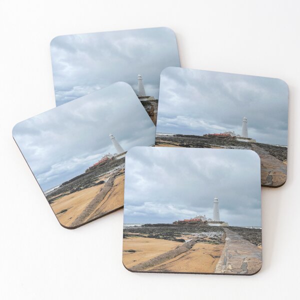 Item preview, St Marys Island and Lighthouse - Portrait  designed and sold by Violaman.